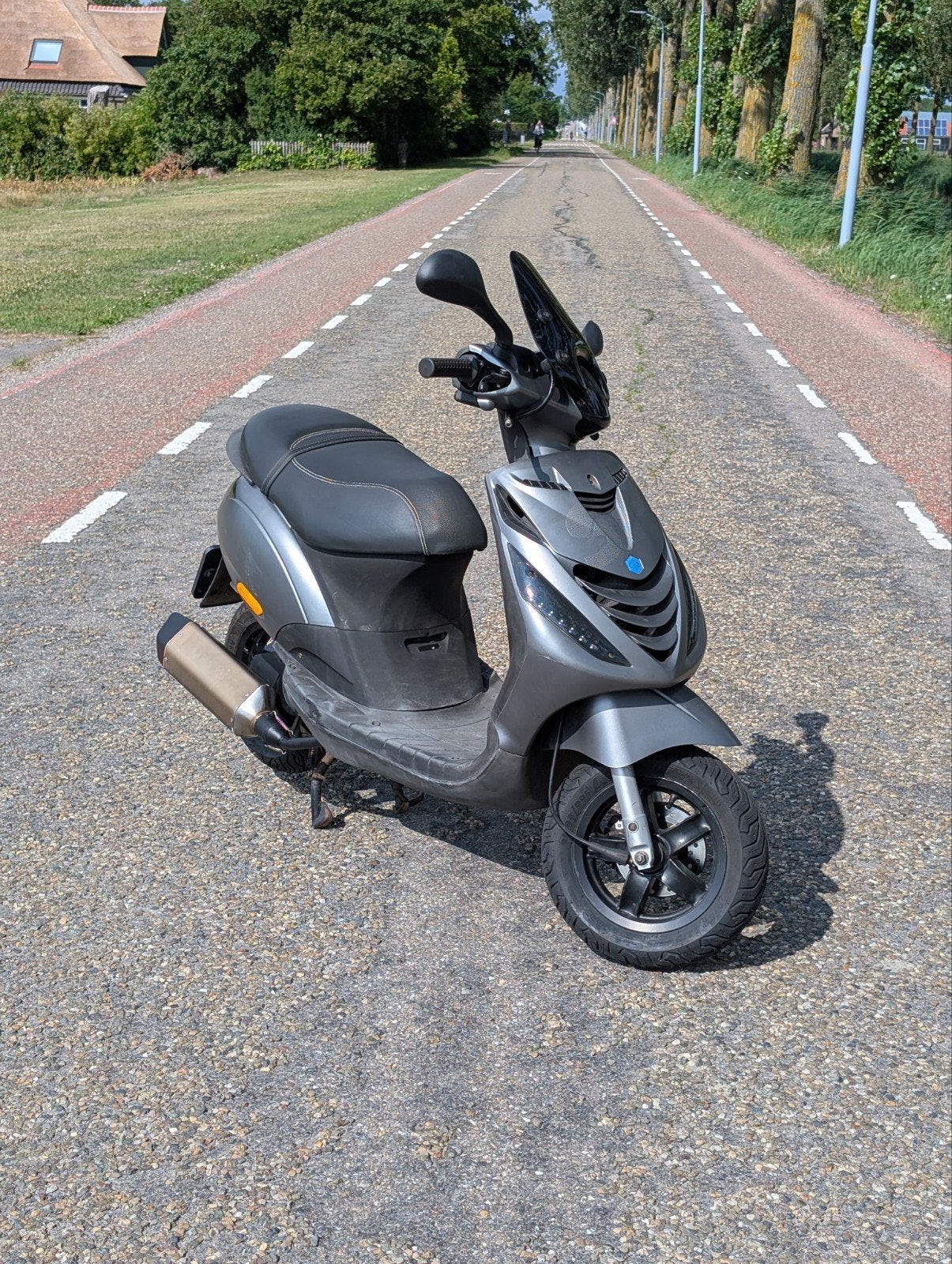 Piaggio Zip 2014 | blauw kenteken | 4 takt 50cc, Zip, Ophalen of Verzenden, Benzine, 50 cc