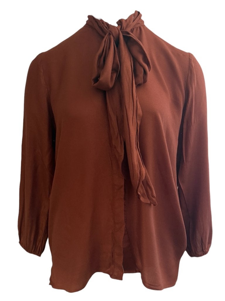 Sissy Boy blouse S, Maat 38/40 (M), Bruin, Ophalen of Verzenden, Zo goed als nieuw