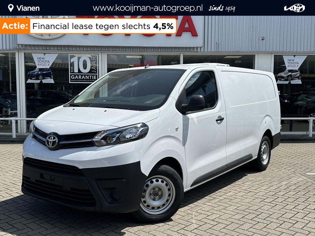 Toyota PROACE Worker 2.0 D-4D Live Long €10.000 KORTING! 4, Voorwielaandrijving, Stof, Gebruikt, Euro 6
