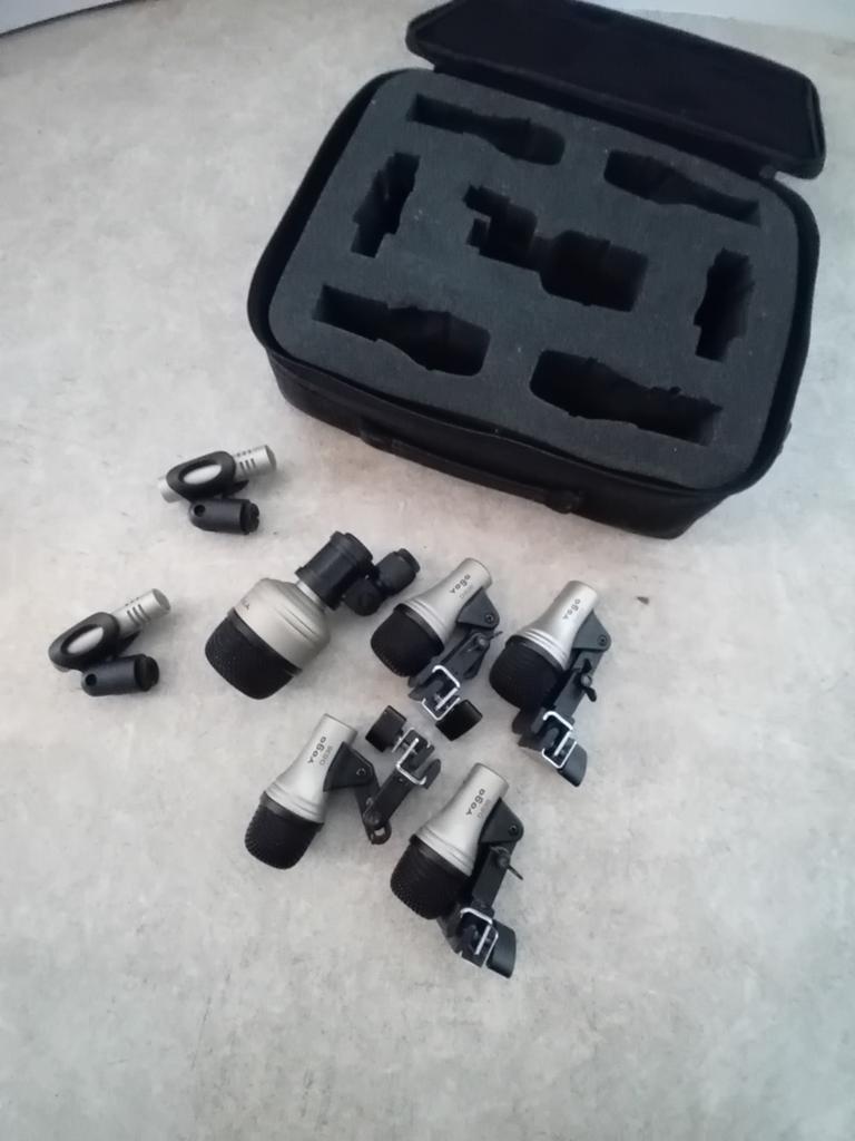 Set microfoons voor drums, Ophalen of Verzenden, Instrumentmicrofoon