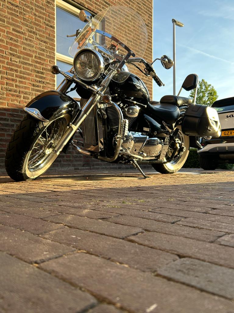 Suzuki Boulevard C50 met Vance & Hines uitlaat, Motoren, 2 cilinders, Sportuitlaat, Chopper, Gebruikt