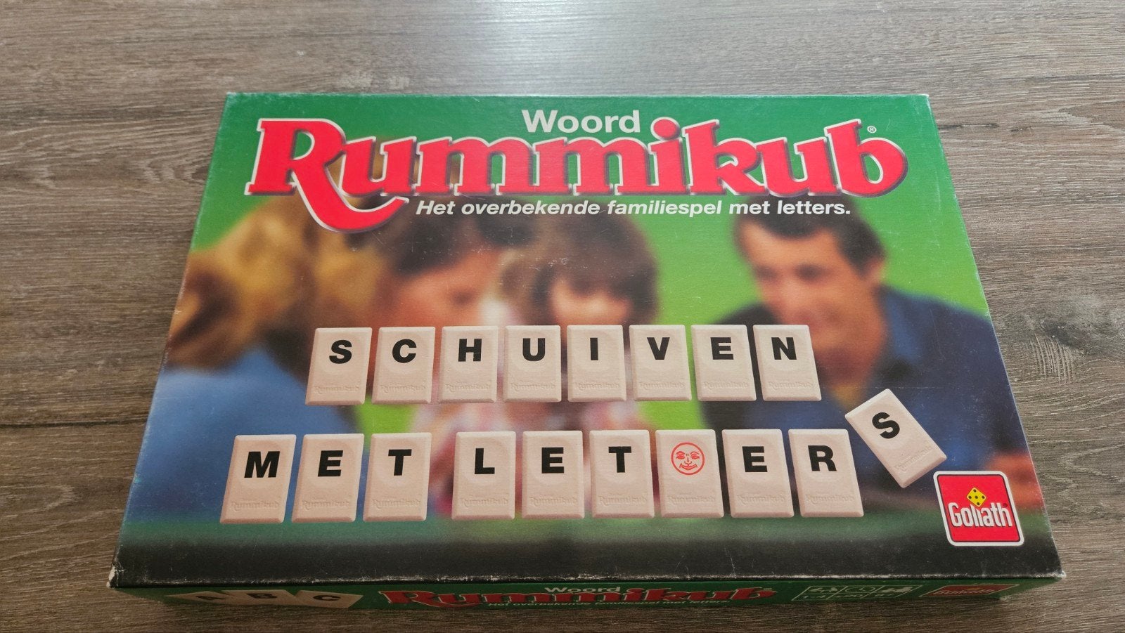 Woord Rummikub - Het bekende familiespel met letters, Een of twee spelers, Ophalen of Verzenden, Gebruikt, Goliath