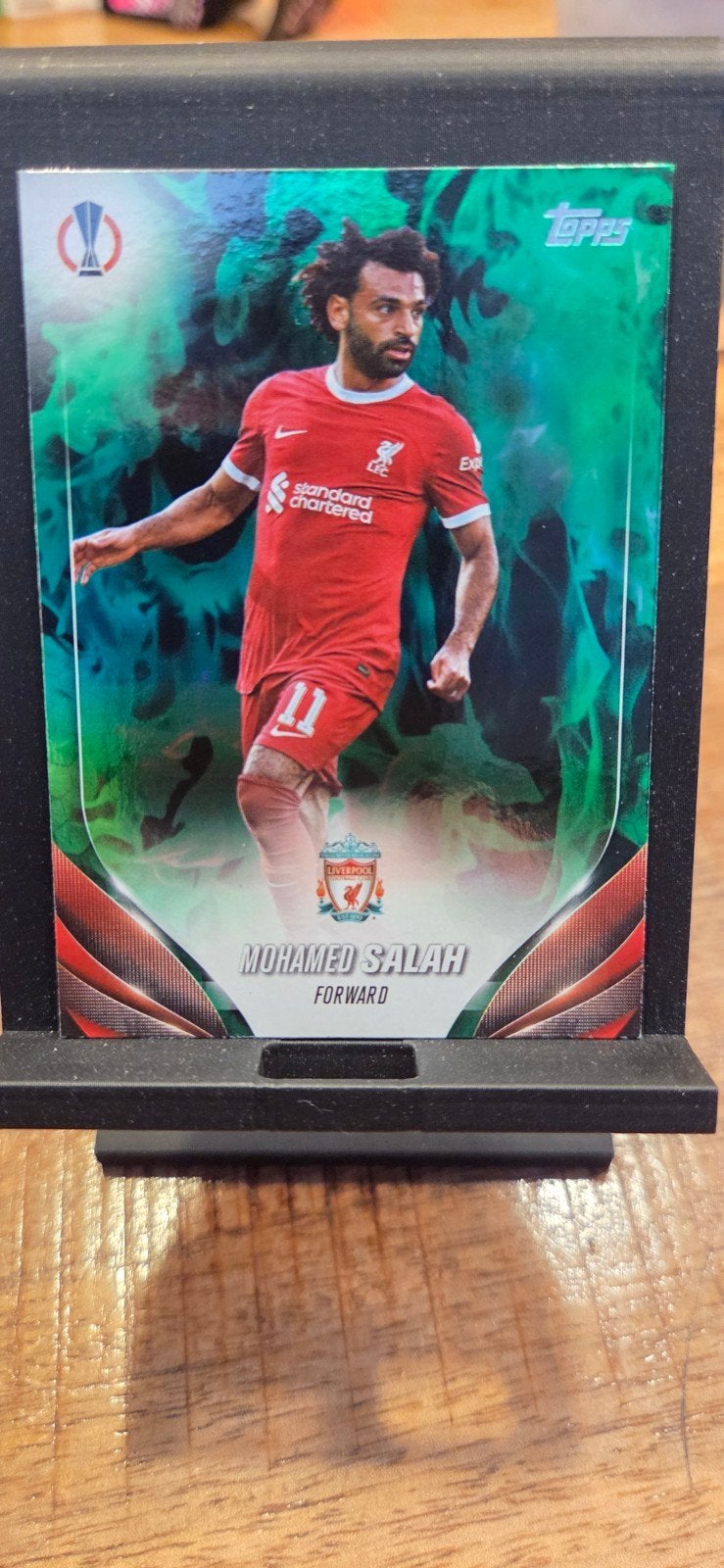 Mohamed Salah Topps UEFA Champions League Kaart 020/125, Ophalen of Verzenden, Zo goed als nieuw, Buitenlandse clubs, Spelerskaart