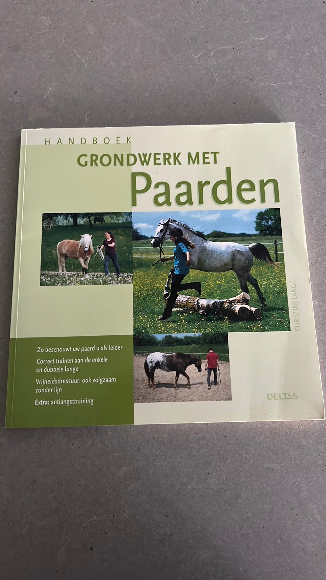 Handboek grondwerk met paarden, C. Lange, Ophalen of Verzenden, Zo goed als nieuw, Paarden of Pony's