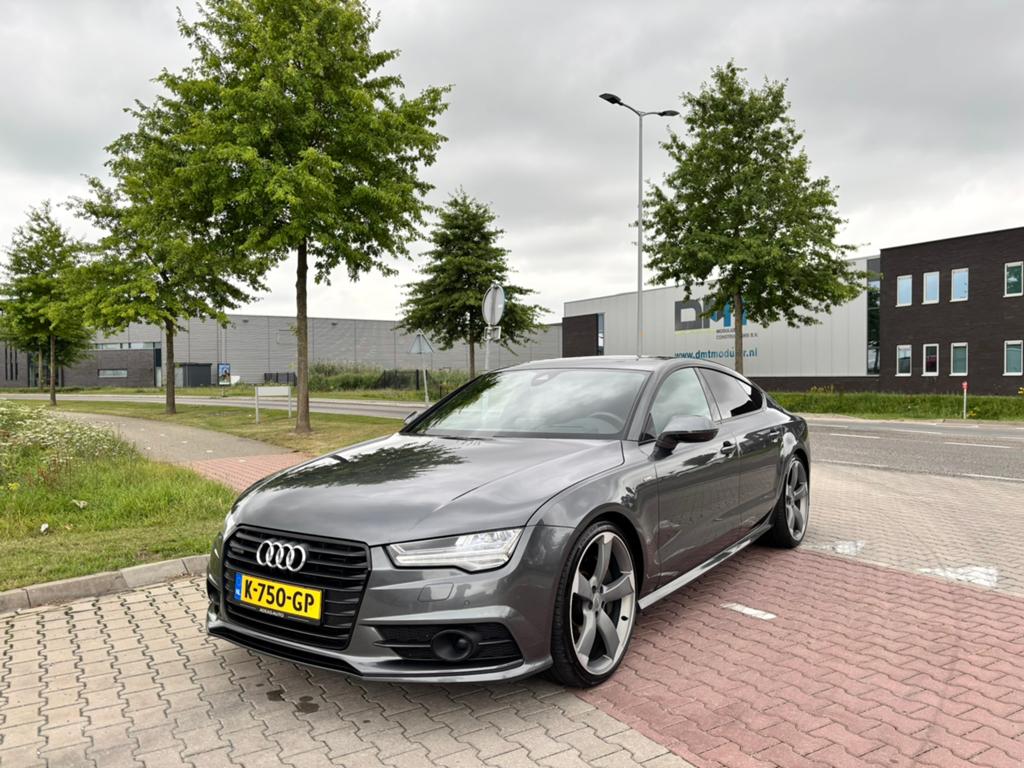 Audi A7 3.0 BiT Quattro 320 pk  Luchtvering Matrixx 21”, Auto's, 320 pk, Diesel, Particulier, Dealer onderhouden