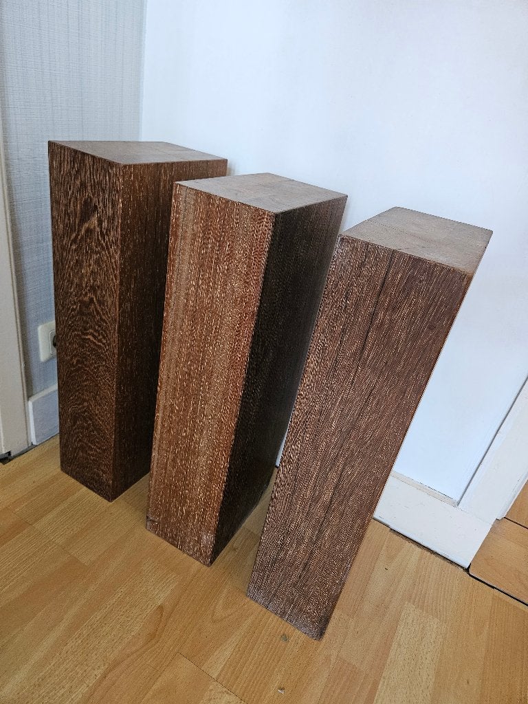 Azobe hardhout balken, Ophalen, Minder dan 25 mm, Zo goed als nieuw, Balk