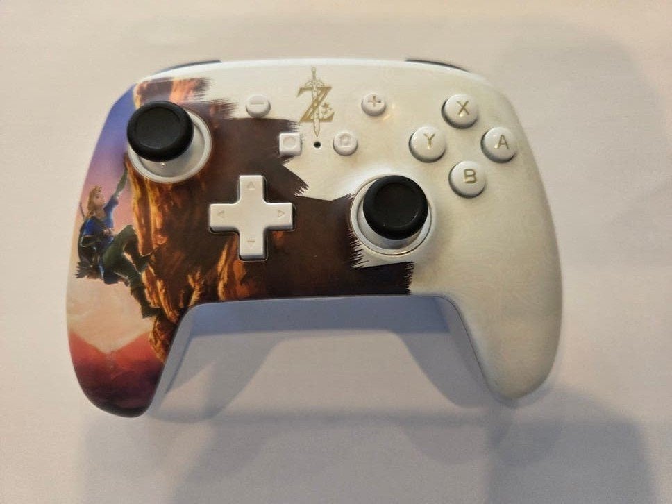 PowerA Nintendo Switch Controller - Zelda: TotK Edition, Ophalen of Verzenden, Zo goed als nieuw, Met 1 controller