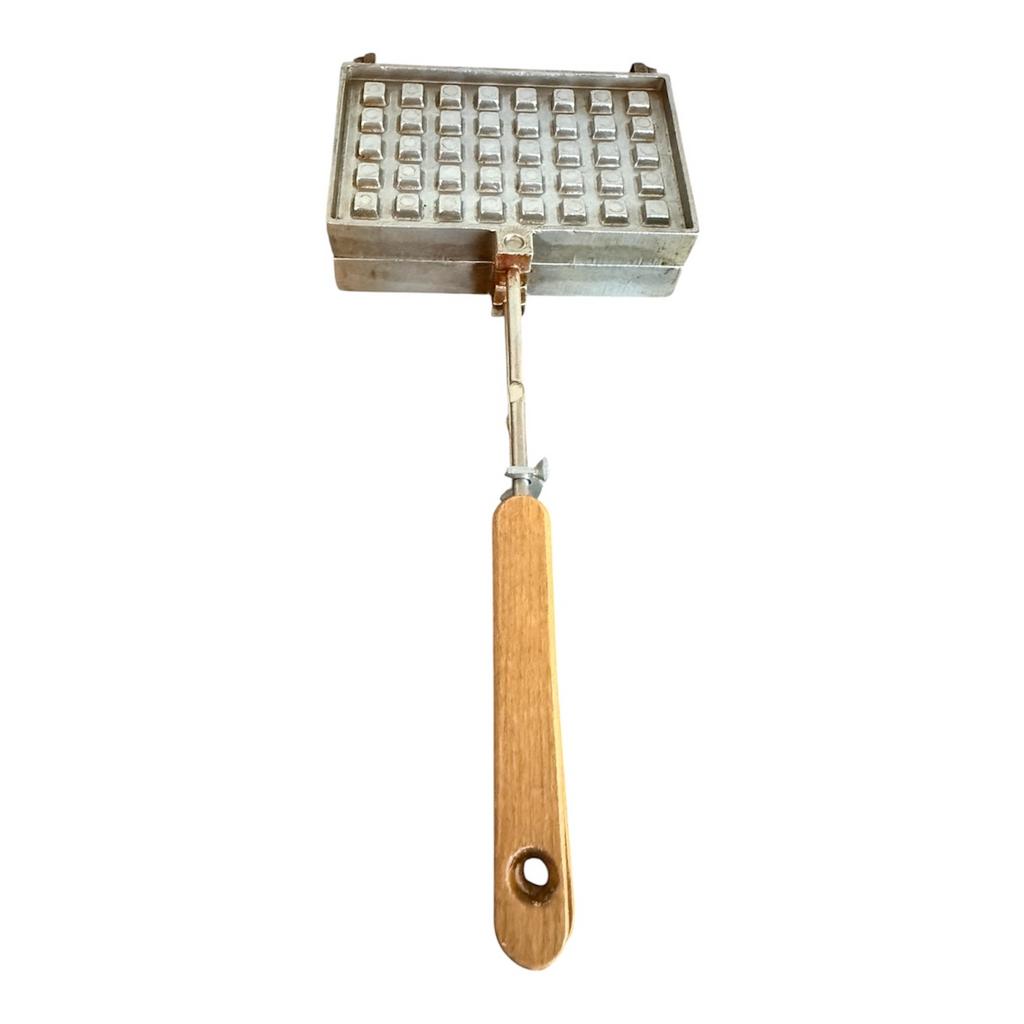 Vintage Wafelijzer / Tosti-ijzer Combi - Authentiek Design, Ophalen of Verzenden, Zo goed als nieuw
