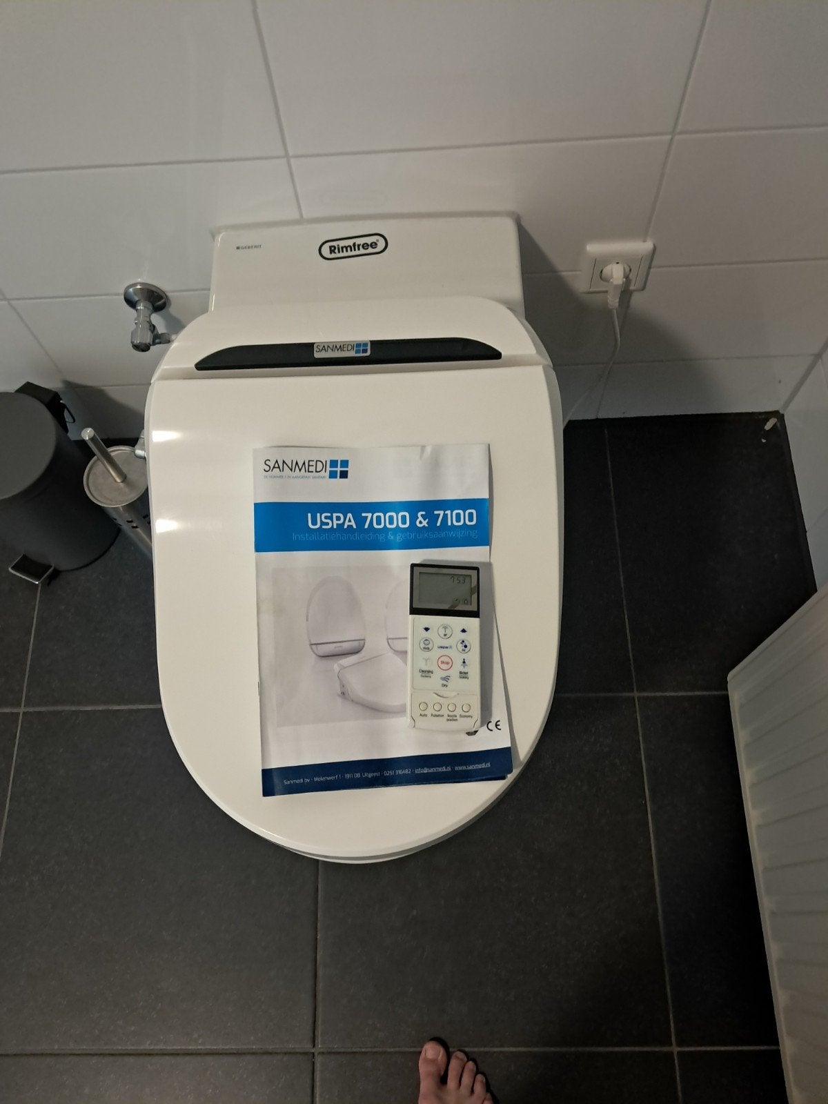 Sanmedi USPA 7000 &7100, Ophalen, Zo goed als nieuw, Toilet