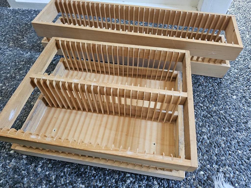 Cd rekken. Hout. Xenos/Blokker, Ophalen, Hout, Cd's