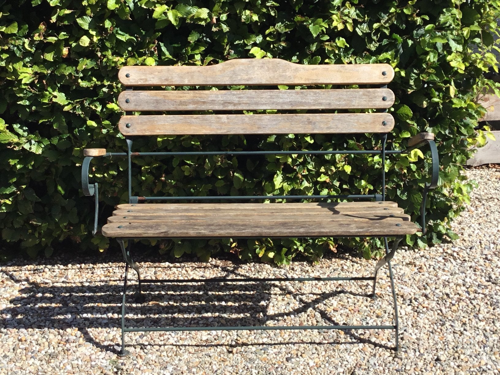 Tuinbankje, Ophalen, Gebruikt, Hout