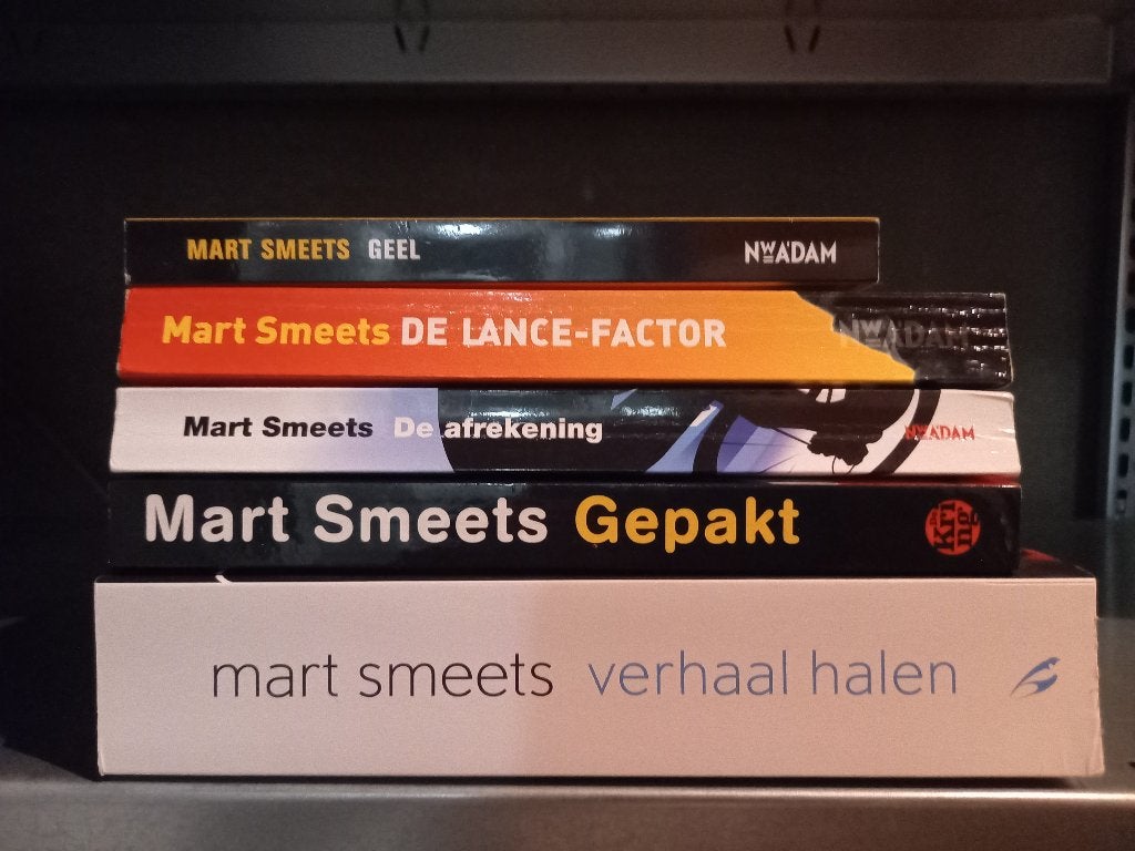 Mart Smeets 5 wielrennersboeken, Ophalen of Verzenden, Gelezen, Lopen en Fietsen