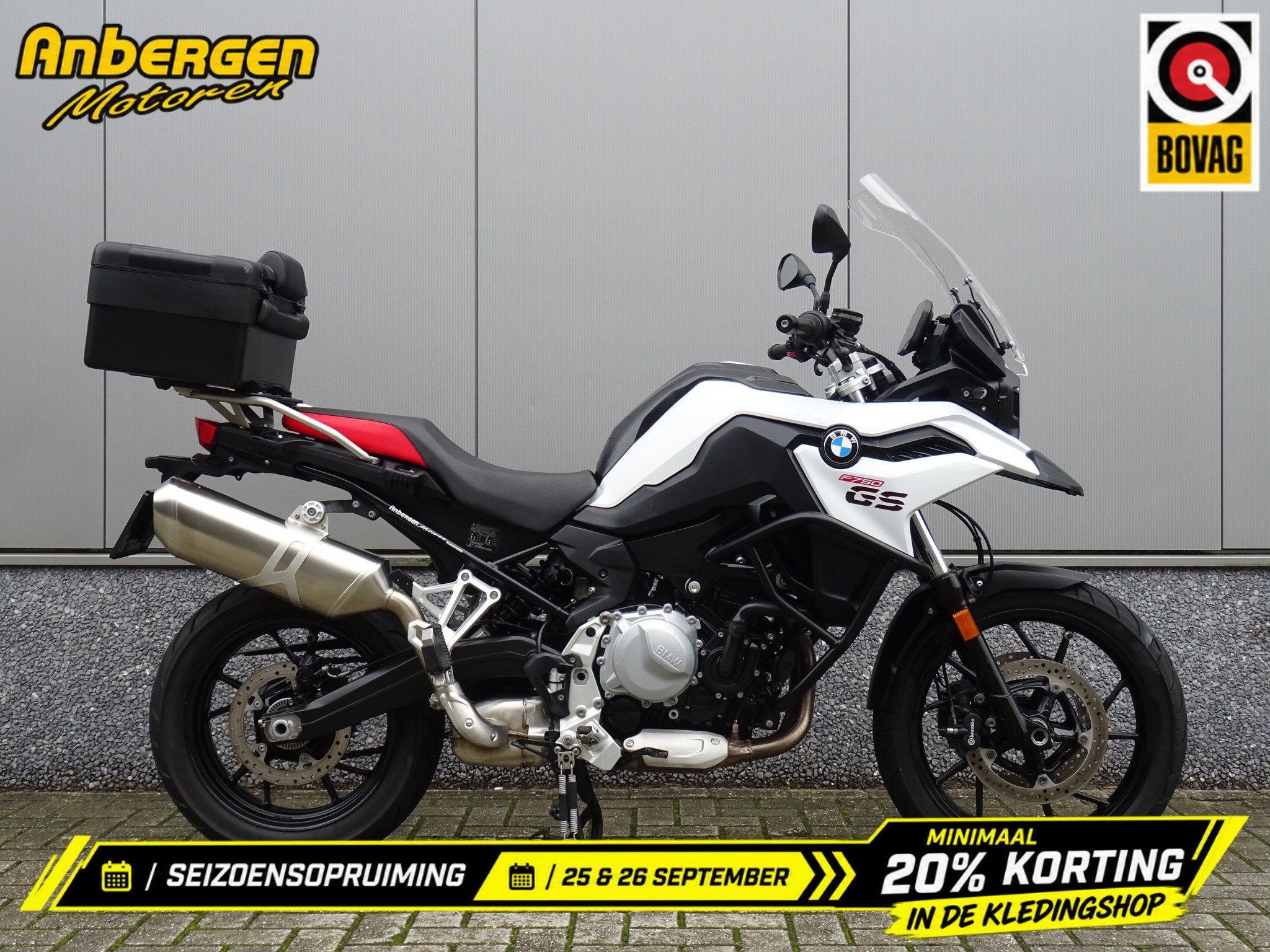 BMW F 750 GS ABS (bj 2020), 750 cc, Toermotor, Gebruikt, Bedrijf