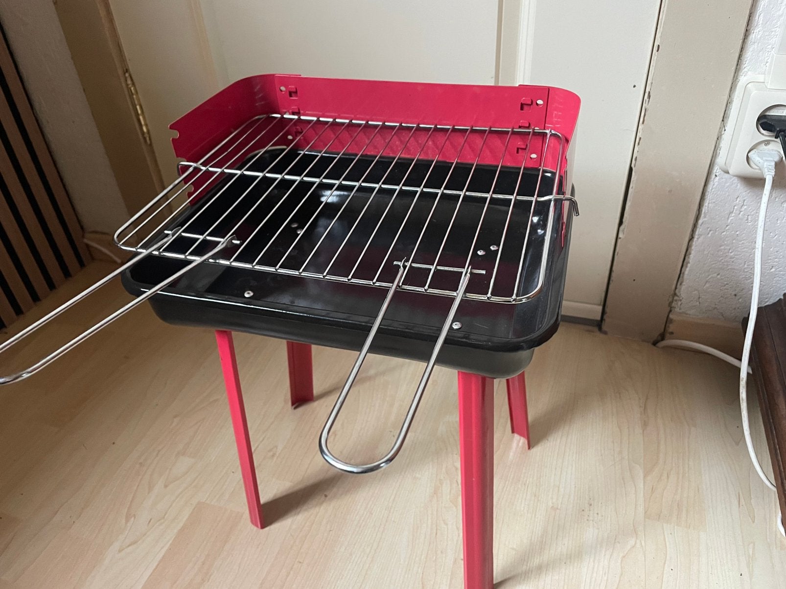 Compacte barbecue op houtskool, Ophalen of Verzenden, Nieuw