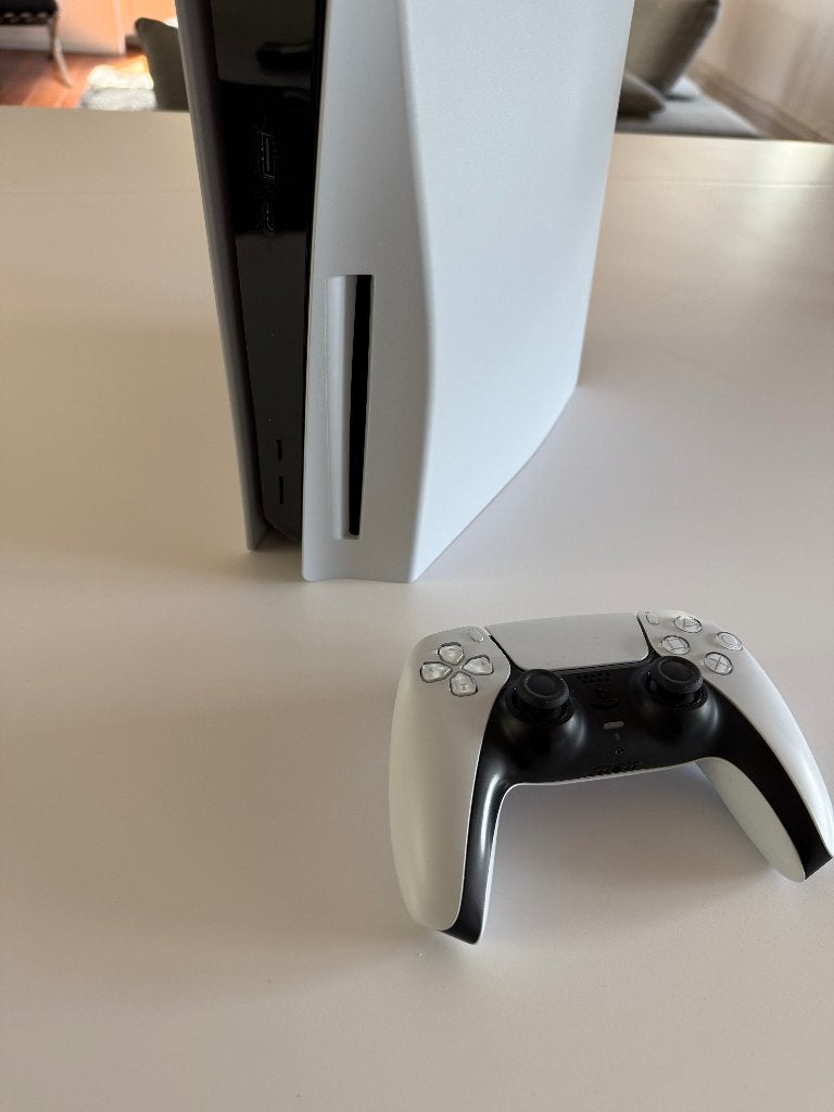 PlayStation 5, disc edition, 825 GB opslag, Spelcomputers en Games, Spelcomputers | Sony PlayStation 5, Ophalen, Gebruikt, Playstation 5