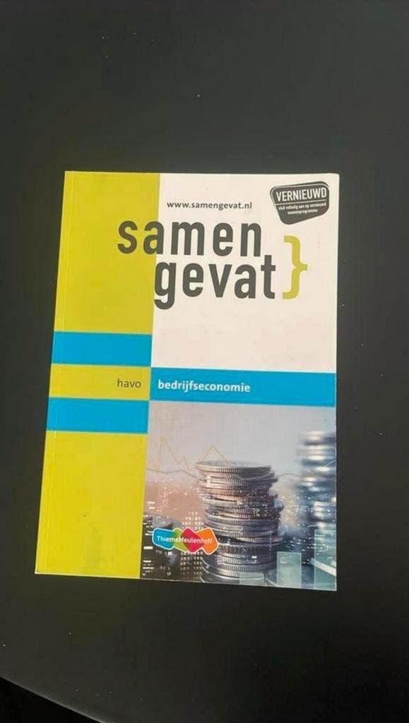 Samengevat bedrijfseconomie, Ophalen, Nieuw, HAVO, Bedrijfseconomie of M&O