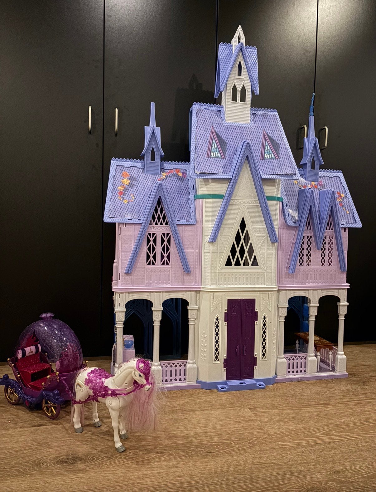 Groot Frozen Kasteel Poppenhuis, Ophalen, Zo goed als nieuw, Overige typen