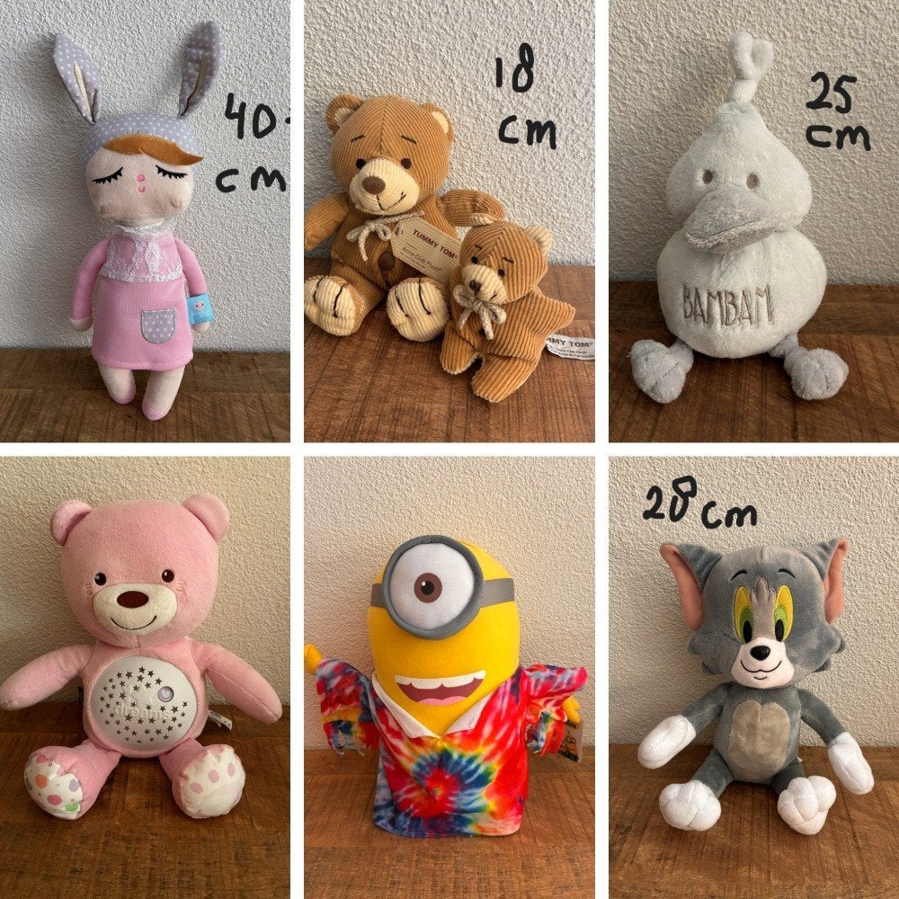 Knuffels Minions, Chicco, Anna Club Nieuw & ZGAN Zie FOTO's., Ophalen of Verzenden, Zo goed als nieuw, Overige typen