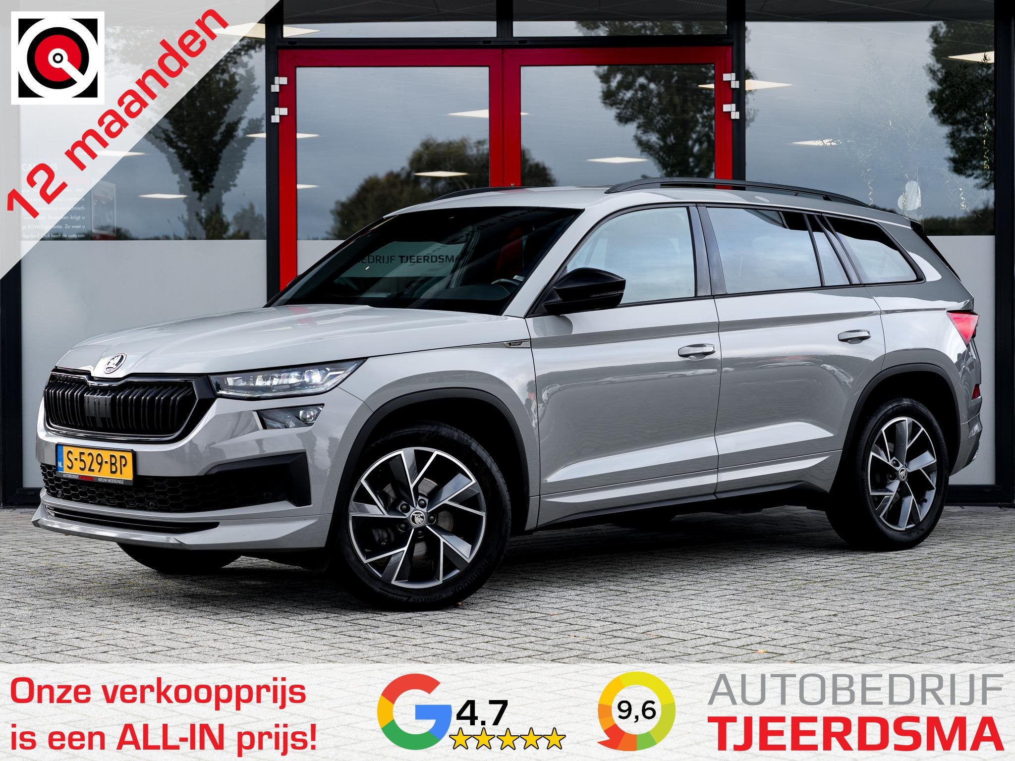 Skoda Kodiaq 1.5 TSI Sportline Business 7p. | Camera | Stoel, Auto's, Voorwielaandrijving, 12 maanden, 15 km/l, 4 cilinders