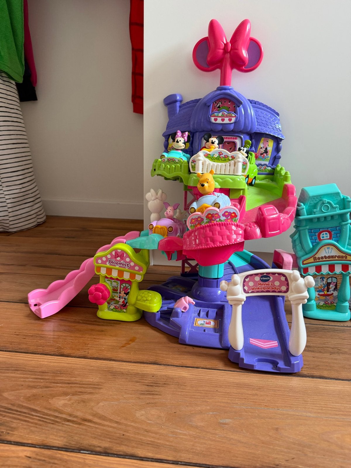 VTech Toet Toet Auto's Minnie Mouse Winkelparadijs, Ophalen of Verzenden, Zo goed als nieuw, Jongen of Meisje