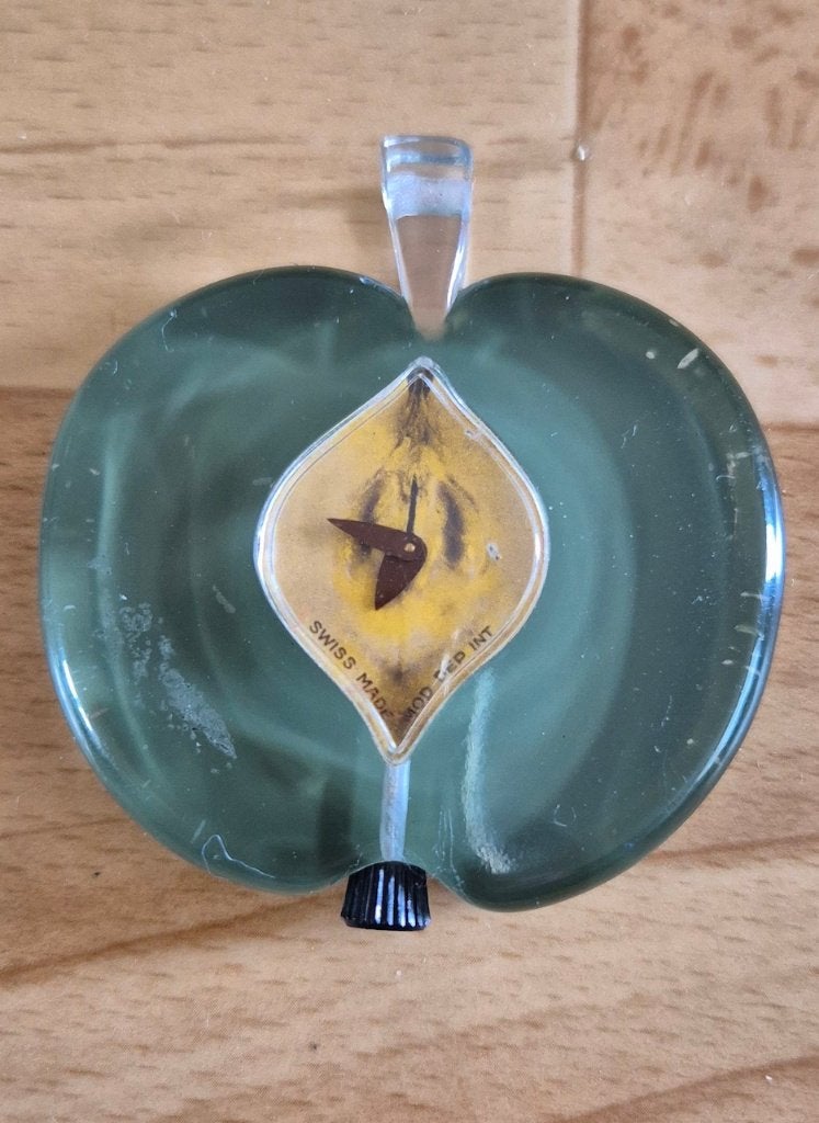 Aparte ketting/hanghorloge (defect)., Overige merken, Zakhorloge, Staal, 1960 of later
