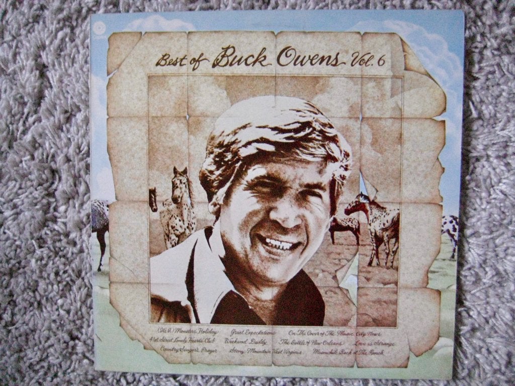 Buck Owens - the best of Buck Owens, LP, Ophalen of Verzenden, Zo goed als nieuw, 12 inch