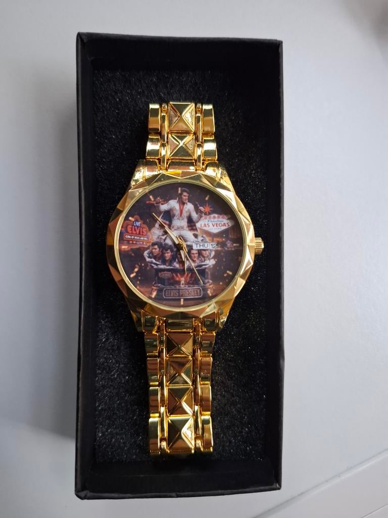 Elvis Presley herenhorloge. Uniek item, Ophalen of Verzenden