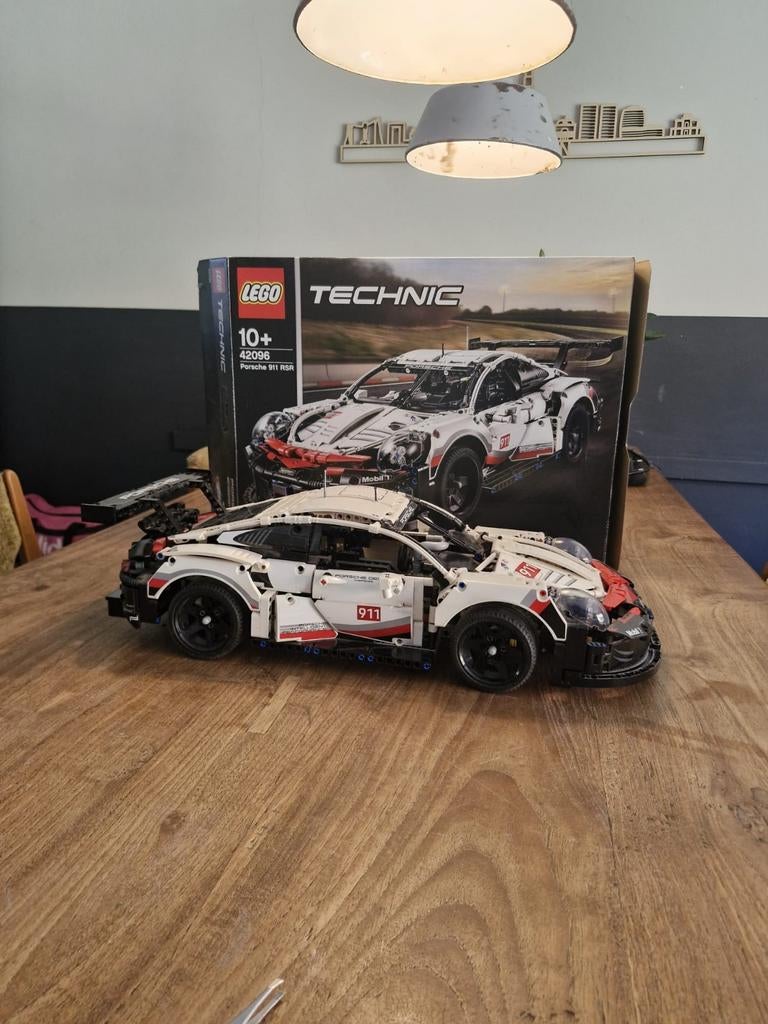 LEGO Technic Porsche 911 RSR (42096), Overige merken, Auto, Groter dan 1:32, Ophalen of Verzenden