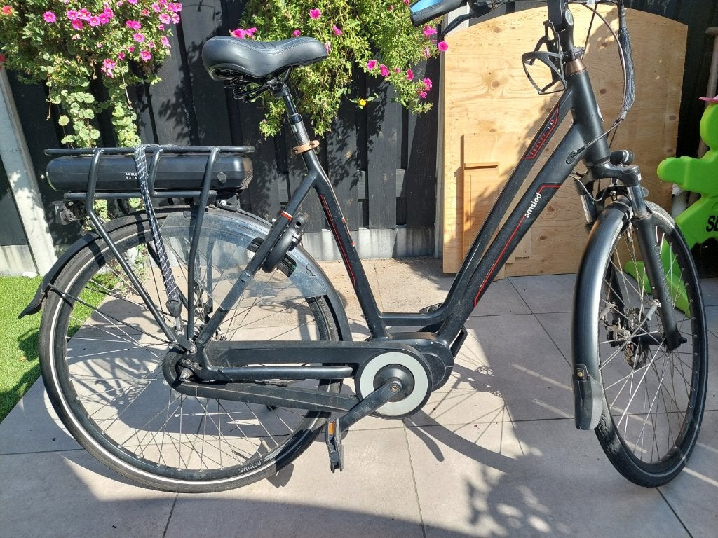 FIETS met middenmotor, Fietsen en Brommers, Gebruikt, Versnellingen, 56 cm of meer, Schijfrem