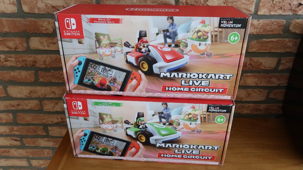 Mariokart Live Mario & Luigi nintendo switch, Racen en Vliegen, 2 spelers, Ophalen of Verzenden, Zo goed als nieuw