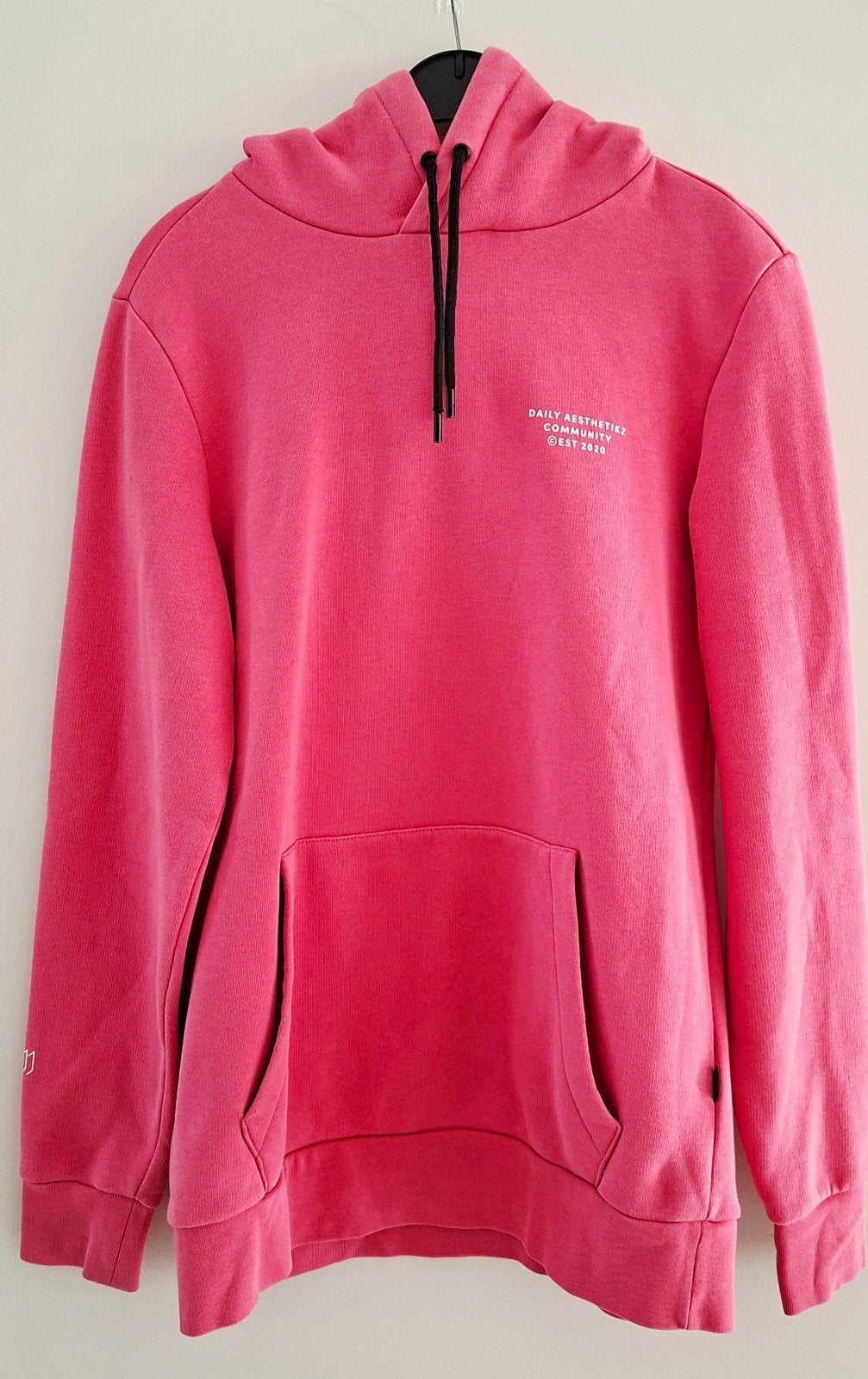 Sweatshirt met capuchon van Daily Aesthetikz roze mt S/M, Maat 38/40 (M), Ophalen of Verzenden, Zo goed als nieuw, Roze