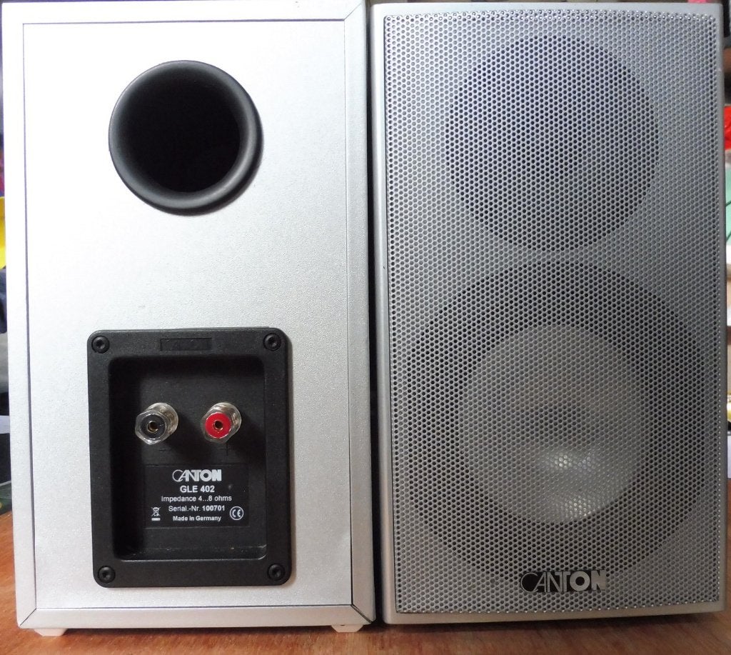 canton gle 402, Audio, Tv en Foto, Zo goed als nieuw, 60 tot 120 watt, Boekenplank luidspreker, Ophalen