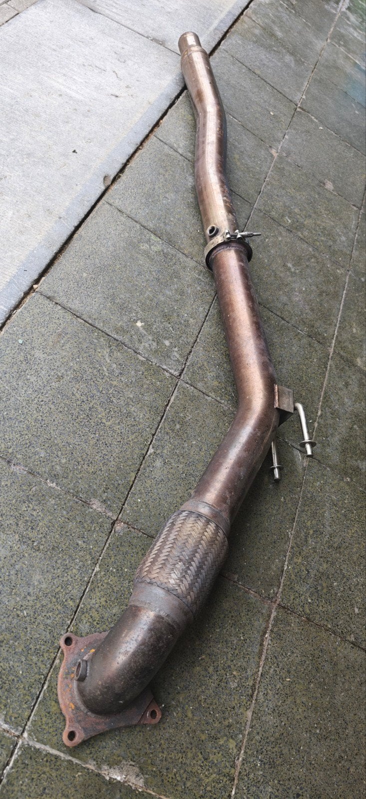Downpipe VW Audi Skoda Seat GTI 2.0TSI, Ophalen of Verzenden, Gebruikt, Seat