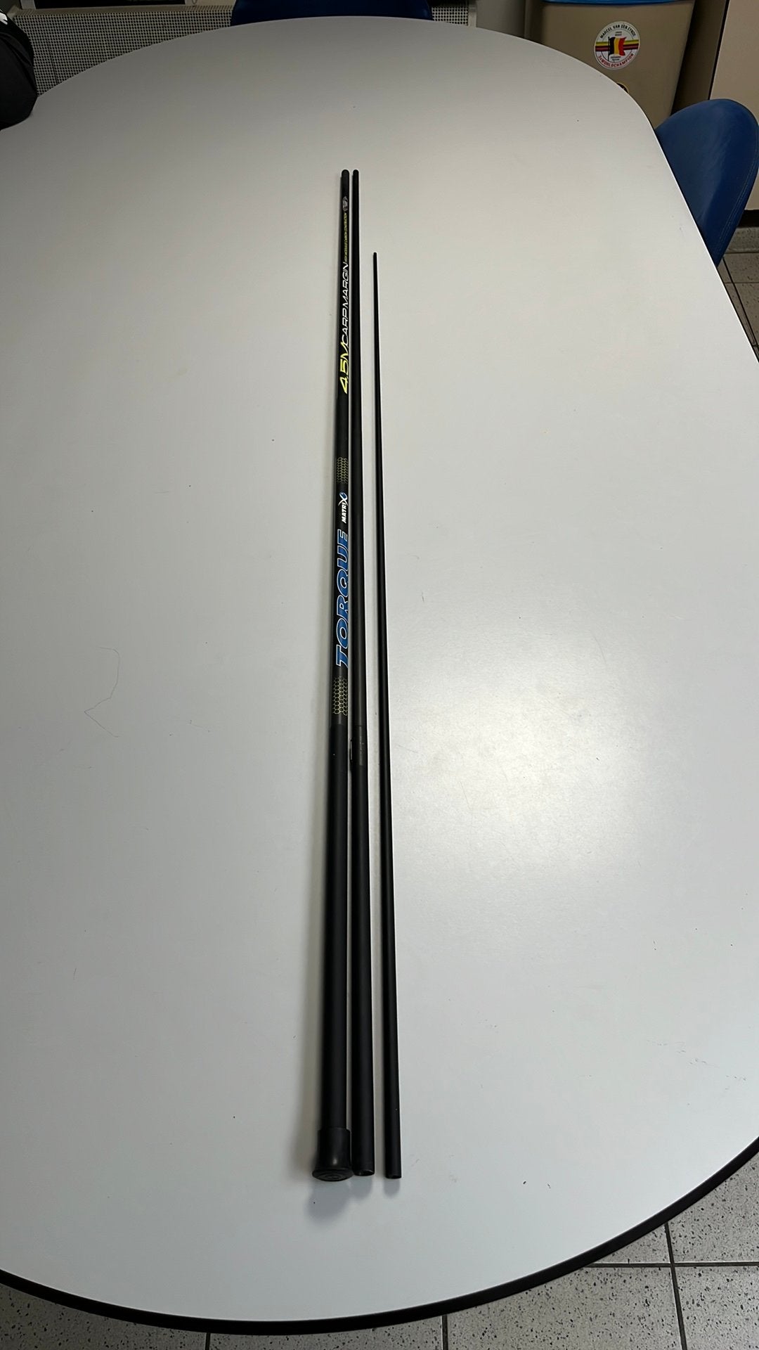 Matrix Torque 4,5 meter Carp Margin, Ophalen of Verzenden, Gebruikt, Vaste hengel