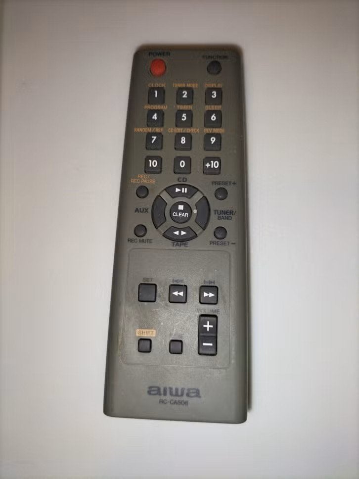 Originele Aiwa RC-CAS06 Afstandsbediening voor HiFi-systemen, Ophalen of Verzenden