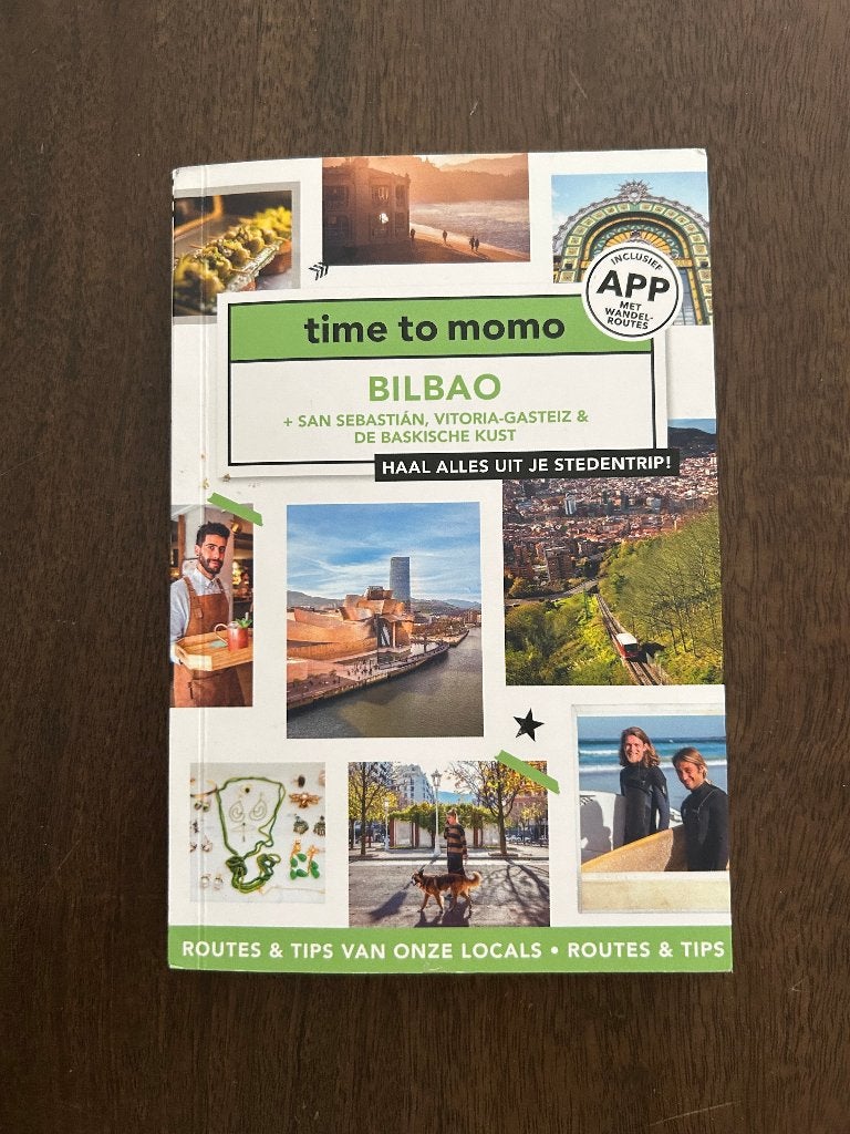 Time to Momo - Bilbao, Boeken, Reisgidsen, Gelezen, Reisgids of -boek, Europa, Overige merken, Ophalen of Verzenden