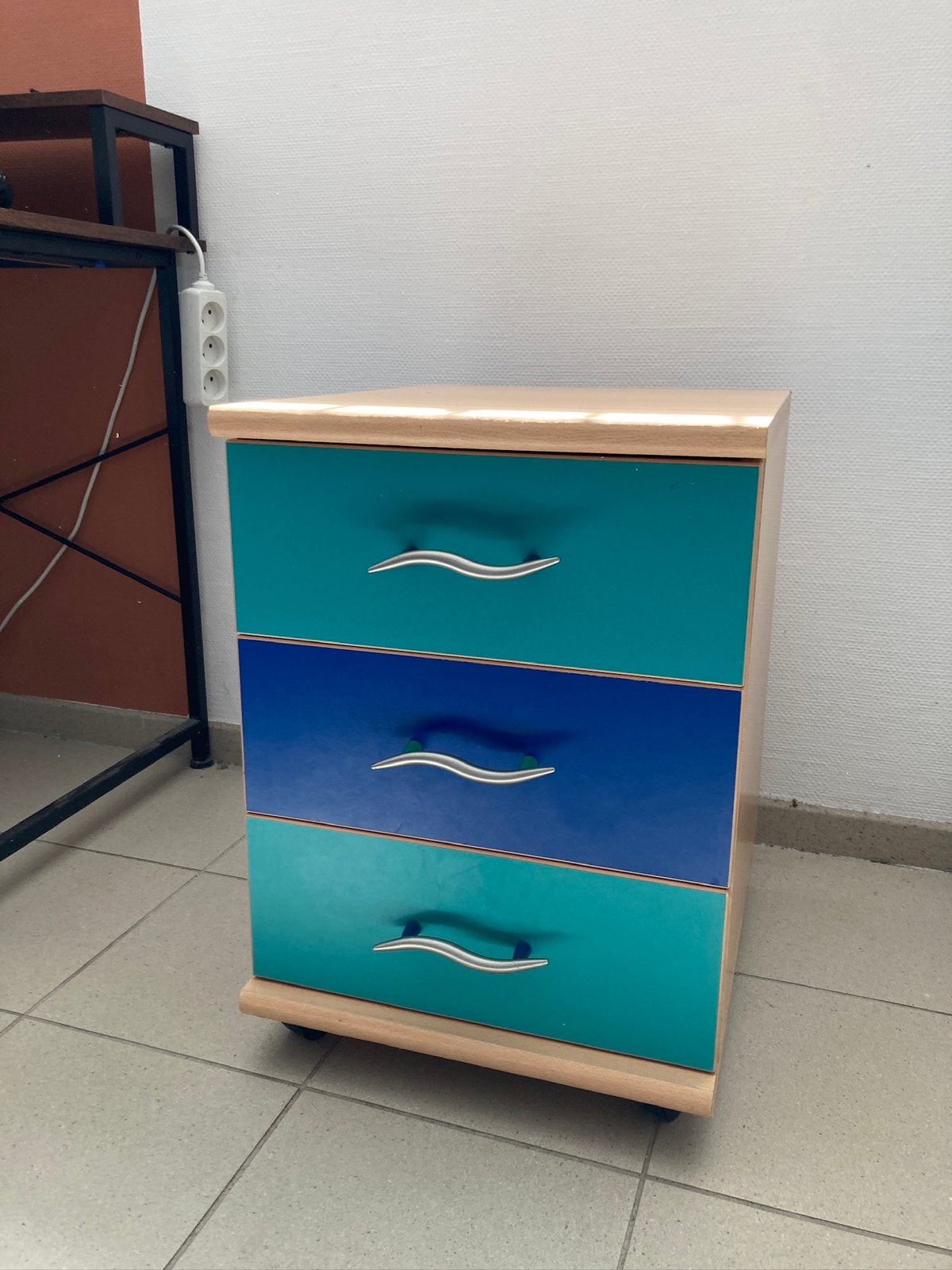 Retro kastje, Zo goed als nieuw, 3 of 4 laden, Minder dan 100 cm, 25 tot 50 cm
