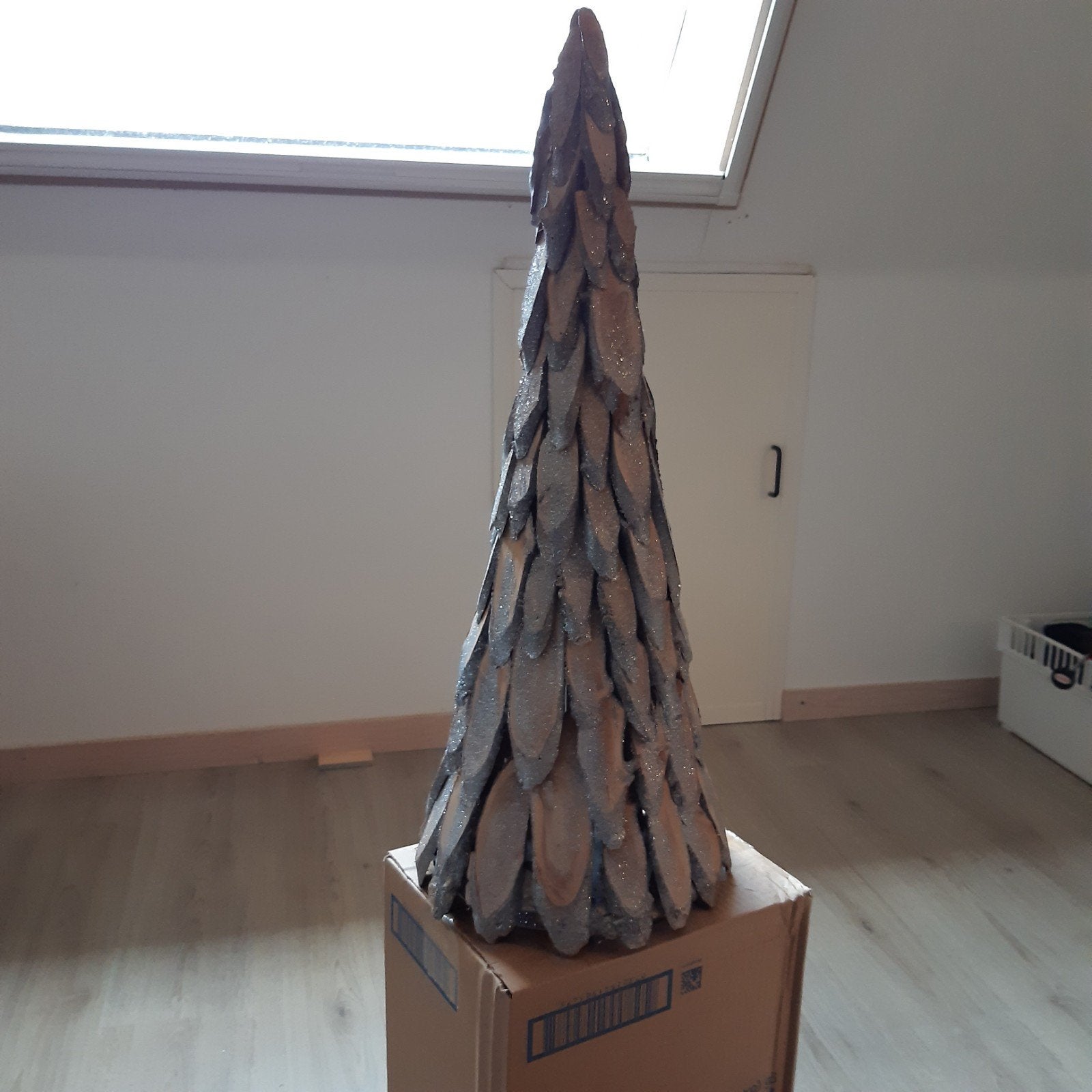 kerstboom van hout, Ophalen, Zo goed als nieuw