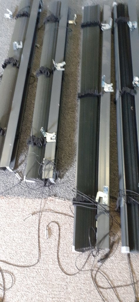 luxaflex staal antraciet 1820h x 1310 b mm, Ophalen, Jaloezie, Gebruikt, Overige merken