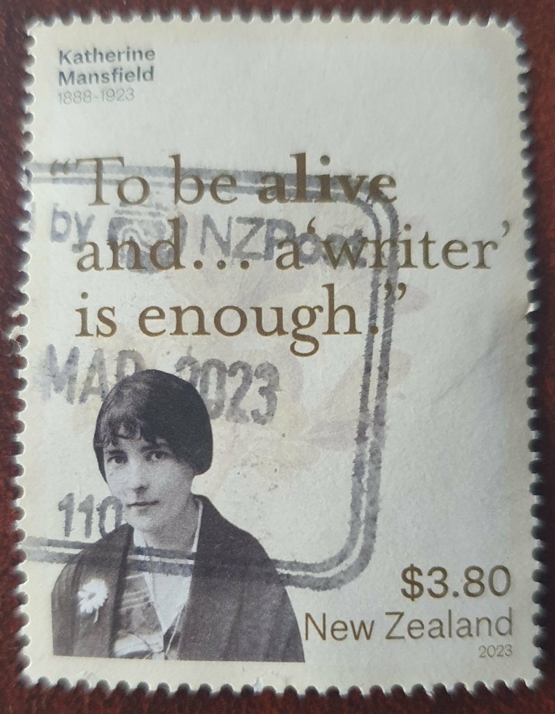 251-26 Nieuw Zeeland 2023  / Katherine Mansfield $ 3.80, Verzenden, Gestempeld