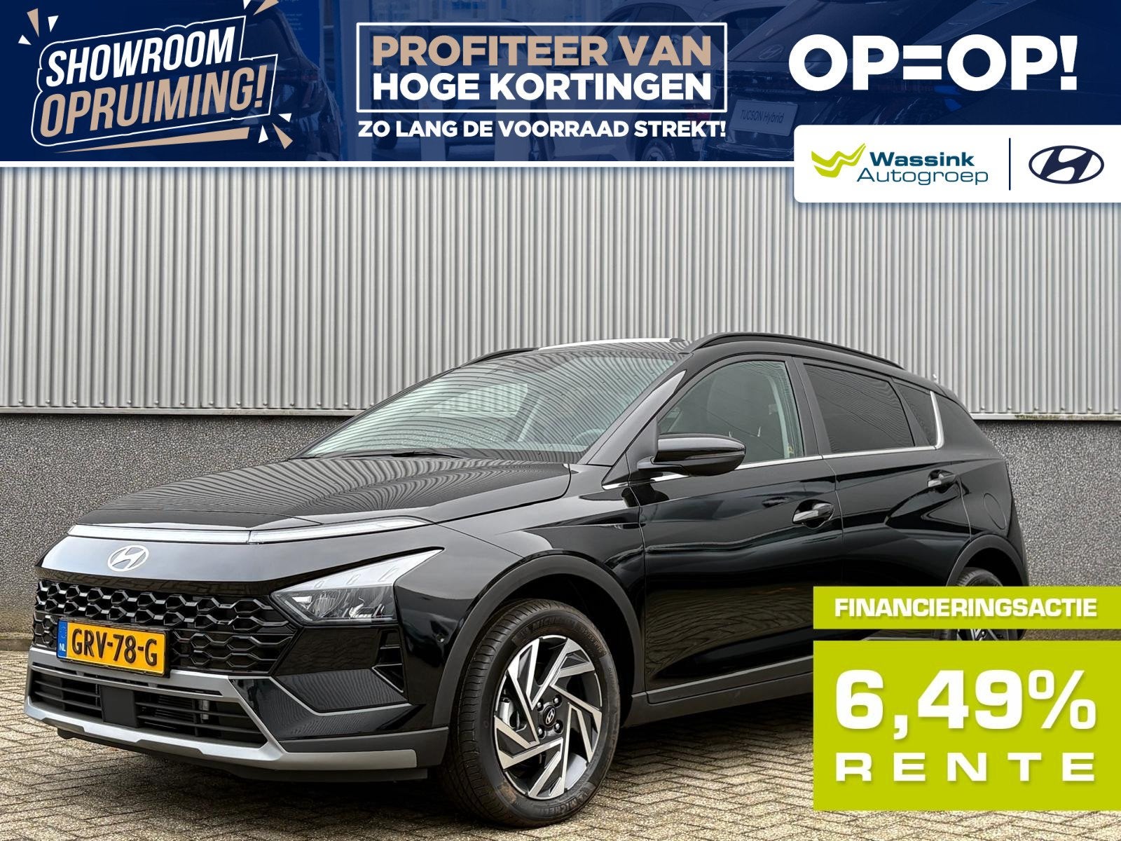 Hyundai Bayon 1.0 T-GDI 48V 100PK Premium Sky Open dak I Sto