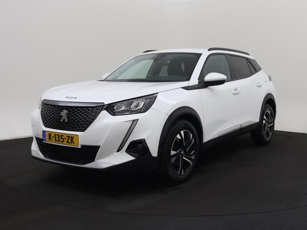 Peugeot 2008 1.2T 100PK Allure Camera/Ecc/CarPlay/Keyless, Auto's, Gebruikt, Euro 6, 1199 cc, Leder en Stof