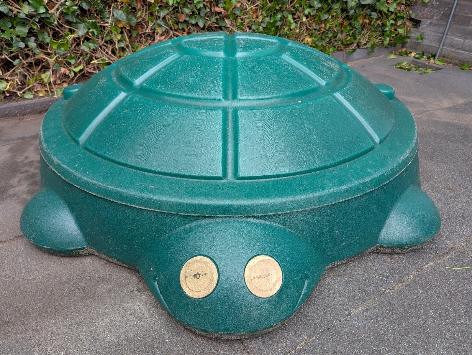 Schildpad zandbak - circa 1x1 meter, Kinderen en Baby's, Speelgoed | Buiten | Zandbakken, Ophalen of Verzenden, Gebruikt