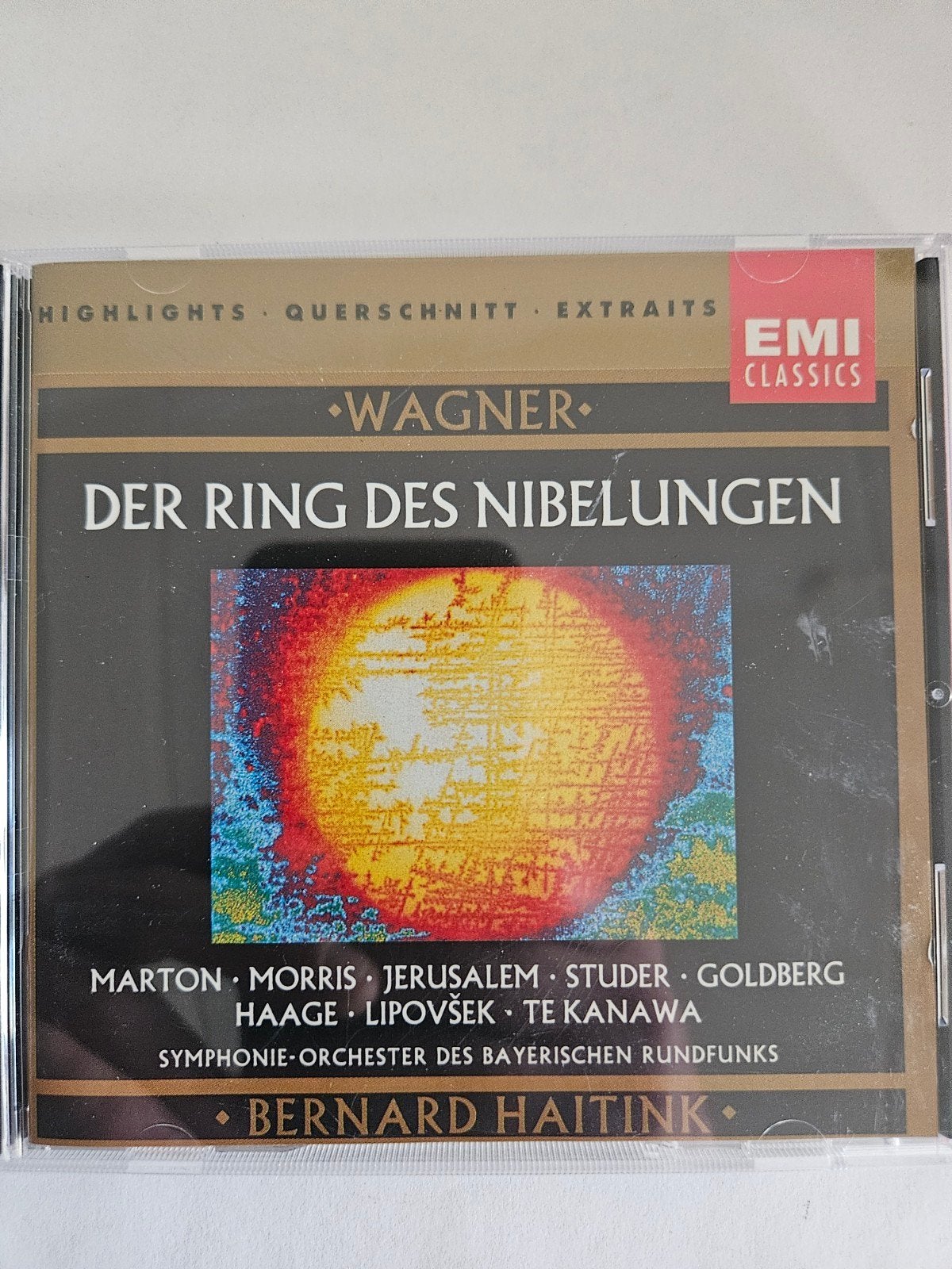 Wagner: Der Ring des Nibelungen - Highlights CD, Cd's en Dvd's, Ophalen of Verzenden, Romantiek, Zo goed als nieuw, Opera of Operette
