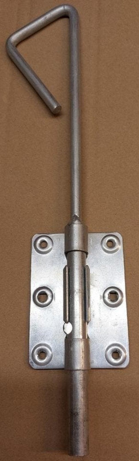 Robuuste schuifgrendel, staartgrendel, Ophalen of Verzenden, Gebruikt, IJzer, Schuif of Grendel