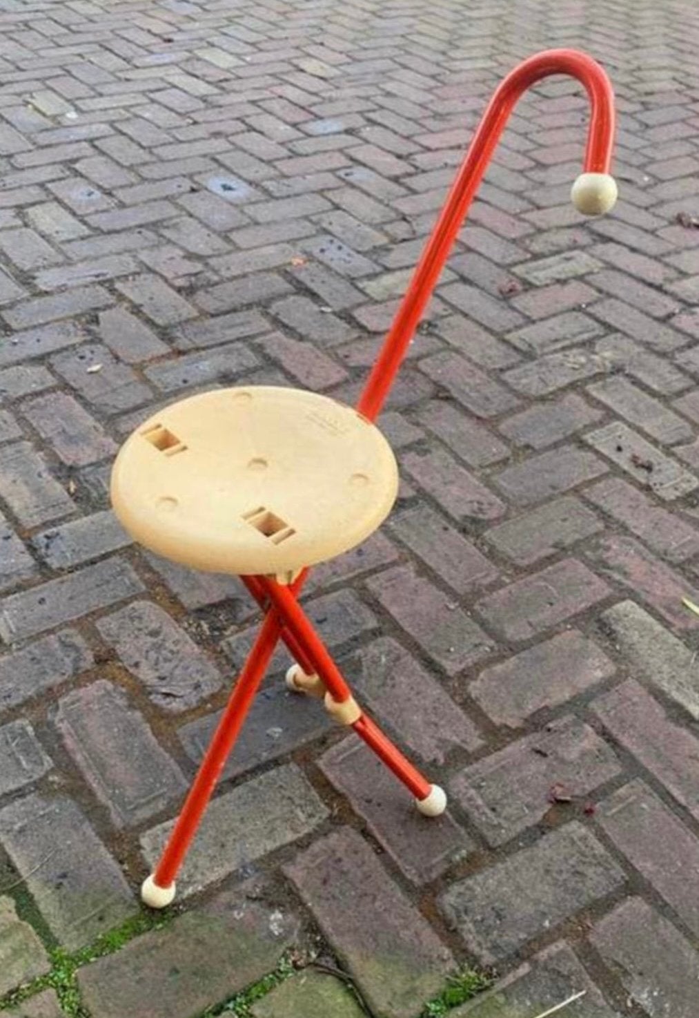 Ulisse kruk/wandelstok van Ivan Loss voor Sandrigarden jaren, Ophalen of Verzenden