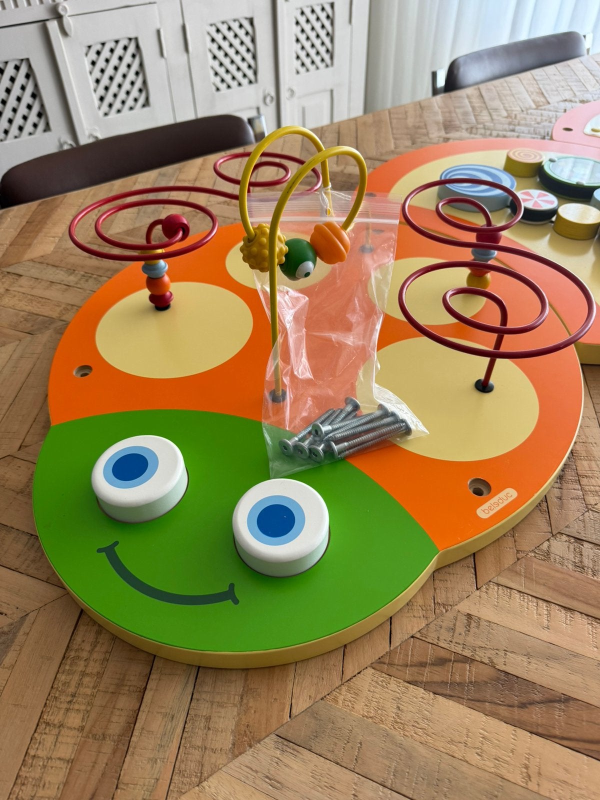 Beleduc speelpaneel educatief (set van 3), Ophalen, Zo goed als nieuw
