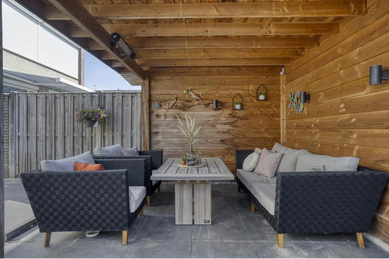 Loungeset, Tuin en Terras, Tuinsets en Loungesets, Ophalen, 5 zitplaatsen, Gebruikt, Bank