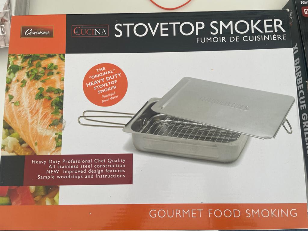 Camerons Cucina Stovetop Smoker - Rookoven voor Fornuis, Ophalen, Nieuw