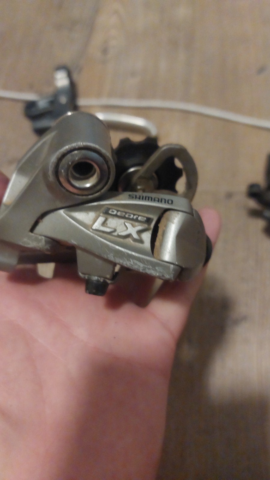 Shimano Deore LX Derailleur - Gebruikt, Gebruikt, Mountainbike, Ophalen of Verzenden, Derailleur of Ketting